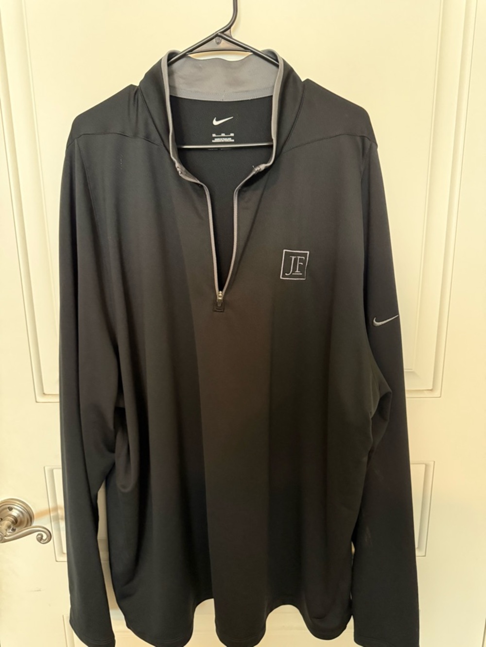Nike Black Quarter-Zip Performance Pullover